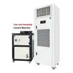 Commercial attemperation dehumidifier and temperature control machine.