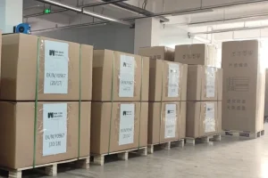 Pallet packaging — 16 units to Houston, USA, warehouse & logistics centers